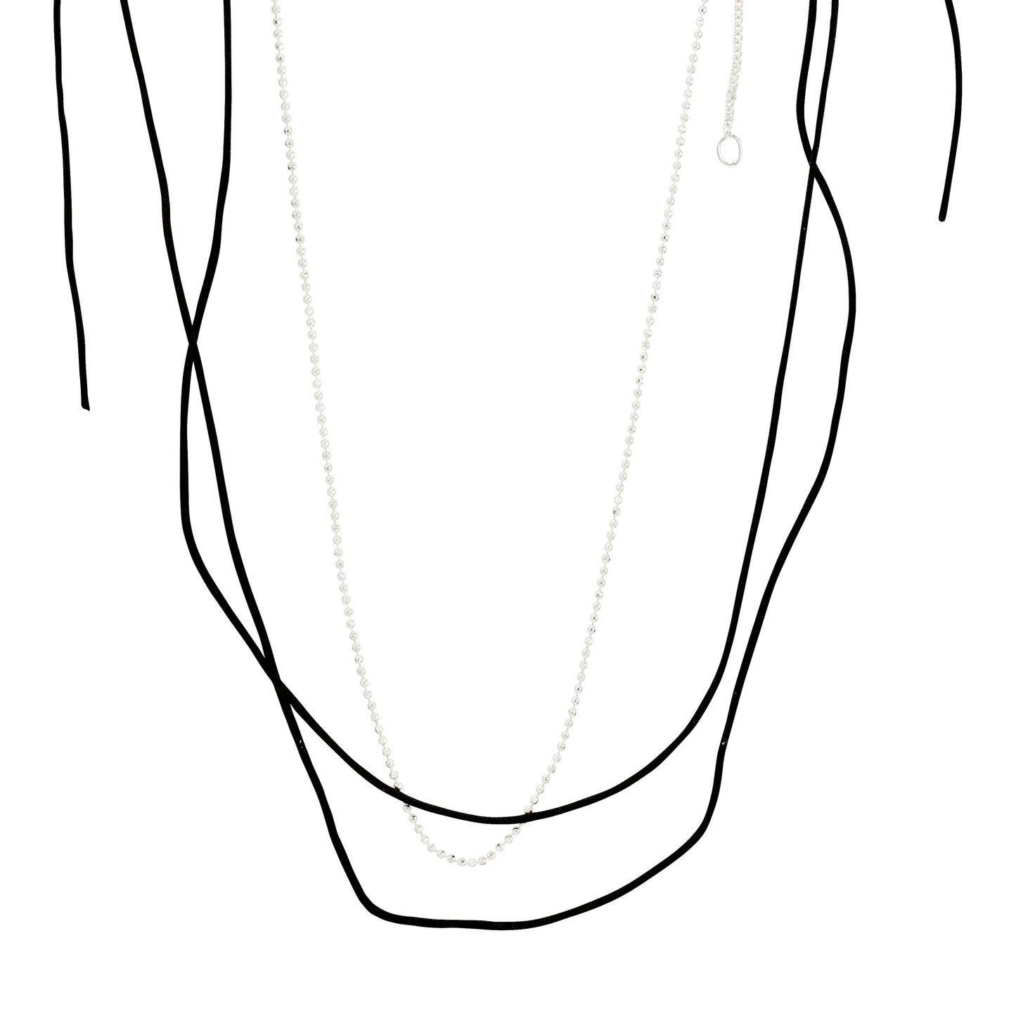 Kette 'CharmsSilber'