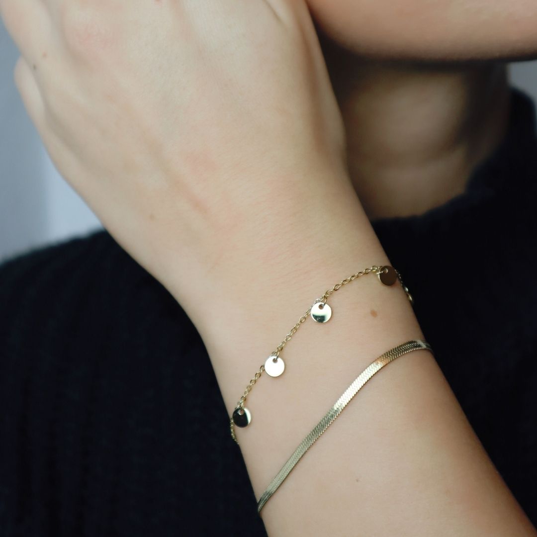 Armband 'Plättchen'