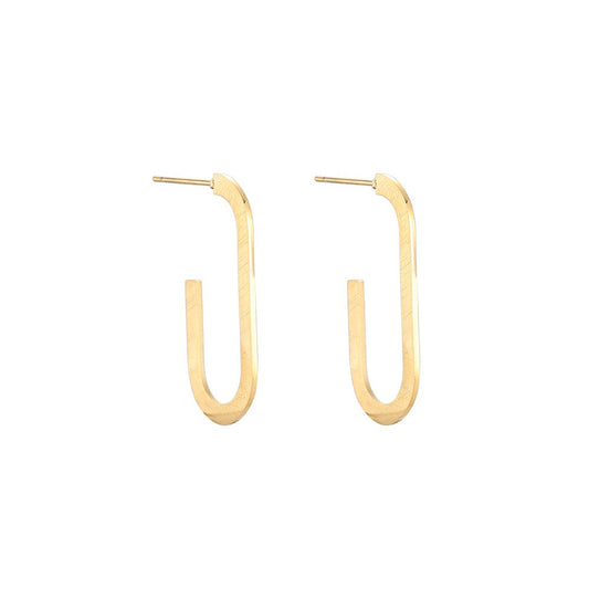 Ohrringe 'RusticOval'