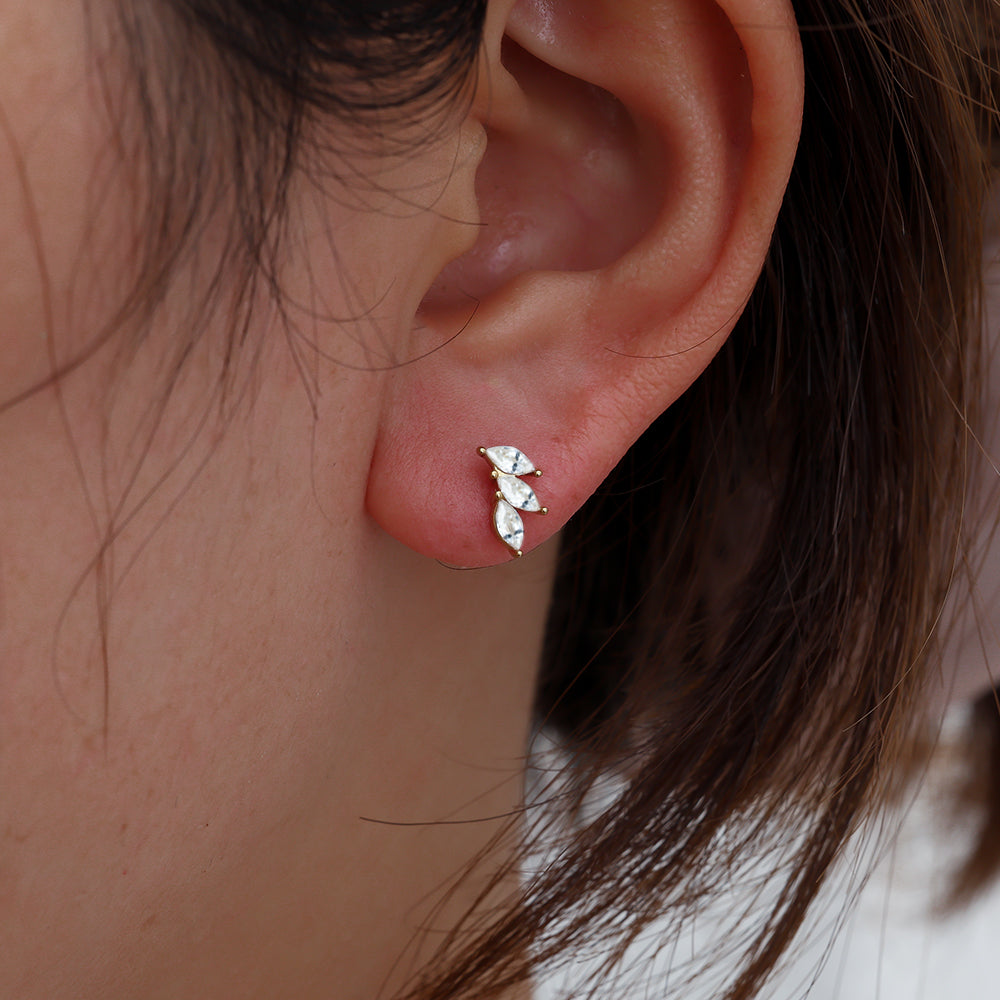 Ohrstecker 'ThreeDiamond'