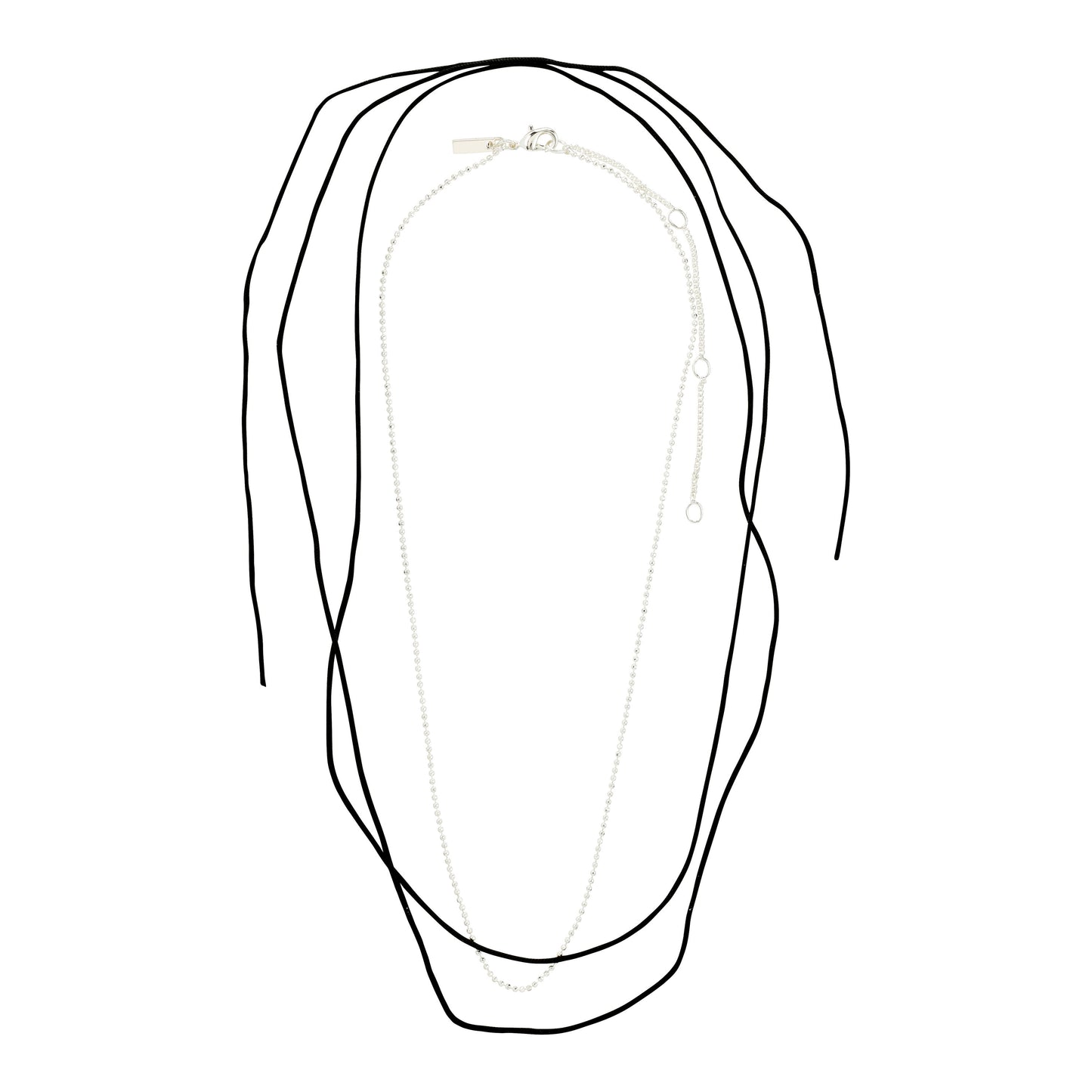 Kette 'CharmsSilber'