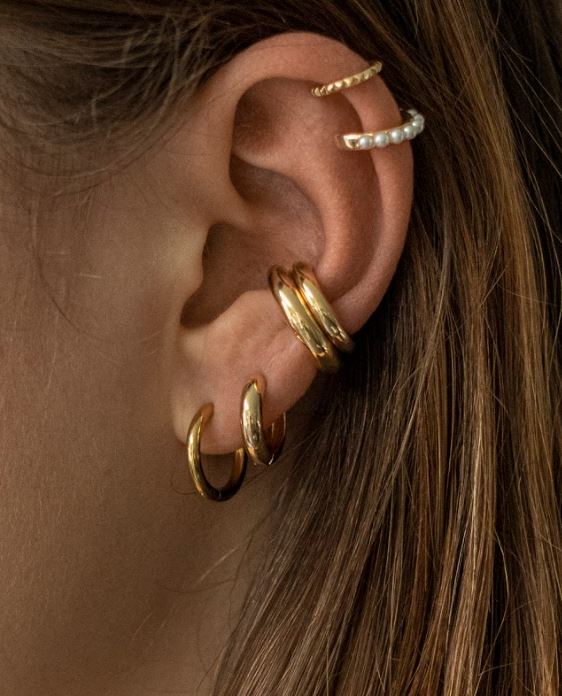 Ohrringe 'SimpleStain2'