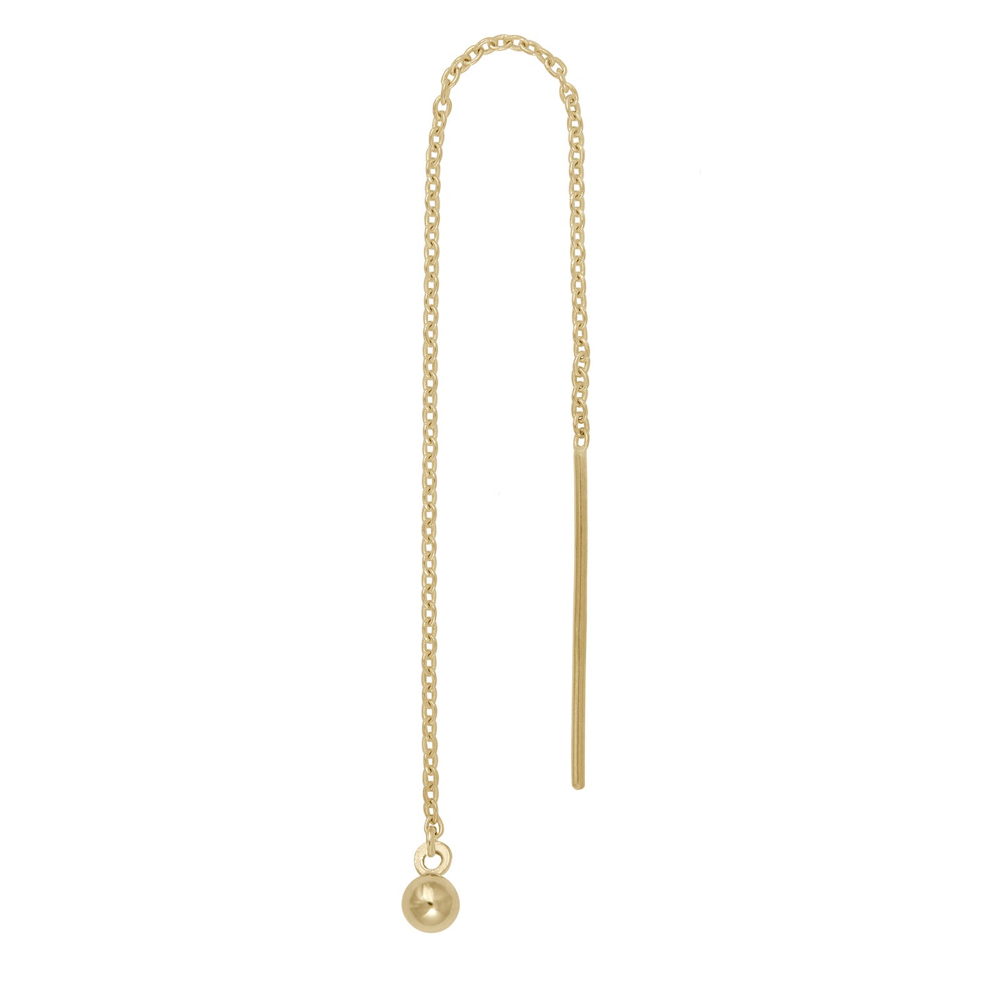 Ohrkette Echt Gold 'DottChain'