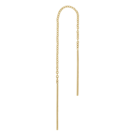 Ohrkette Echt Gold 'SimpleChain'